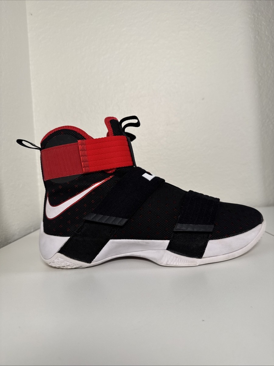 Nike LeBron Soldier 10 Black/White/University Red | eBay display picture 2
