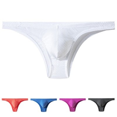 Herren U Pouch Unterwäsche Low Waist Bedruckte Slips für Komfort Größe L 3XL