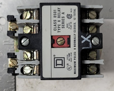 Listado Square D Clase 8501 Tipo X0 40 Relé Serie A LX