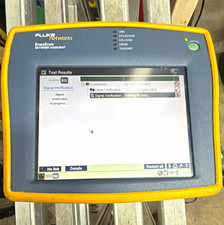 Fluke Networks EtherScope Network Assistant RJ45 Cable Tester w/ Carrying Case