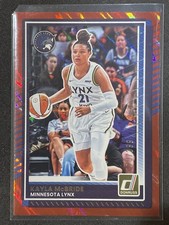 2025 Panini Donruss WNBA Red Laser #28 KAYLA McBRIDE Minnesota Lynx /399