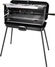 Berger 3-Flammen Koffergasgrill Schwarz