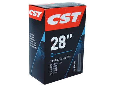 Fahrrad-Schlauch CST 28 Zoll 28-622/47-622 (28x1.50-1.75) Auto-Ventil 40mm