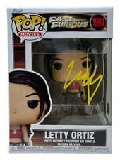 Michelle Rodriguez Signed Fast & Furious Letty Ortiz Funko Pop Autograph BAS COA