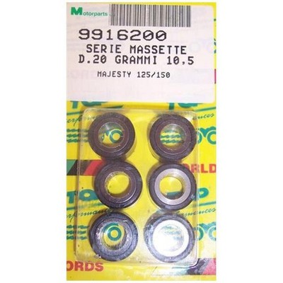 Variorollen-Set 20x12mm 11,0g (6 Stück) Rollensatz Variomatik Gewichte