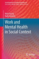 Mark Tausig (U. A.) | Work And Mental Health in Social Context | Taschenbuch