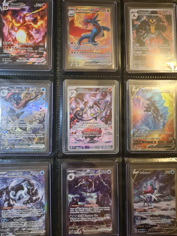 Pokemon Karten - Sammlung - 10x V, EX, VMAX oder VSTAR - Boosterfrisch Deutsch