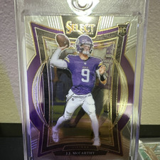 2024 Panini Select Rookie Concourse J.J. McCarthy Minnesota Vikings NFL #24