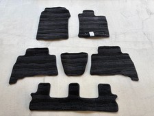 Genuine Toyota Land Cruiser Prado 150 Floor Mats Full Set 7seater Oem Used Black