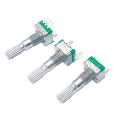 EC11 Encoder 360 Grad Rotation 20 Positionen Impulsausgang Pflaumenwelle Design