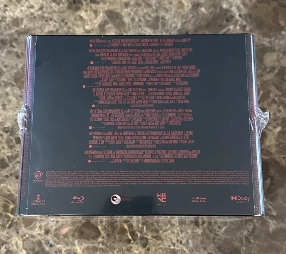 Nightmare On Elm Street 7-Film Steelbook 4K + Blu-ray UK Horror Set - Image 4 of 4