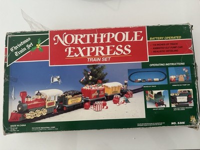 Northpole Christmas Express Station- Weihnachtszug Elektrisch-Selten aus 1993 !!