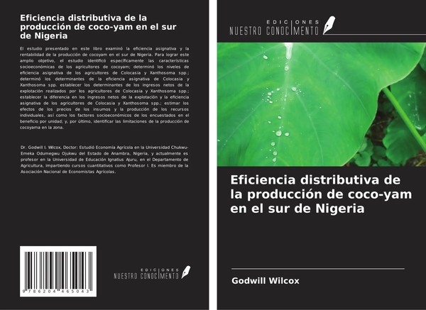 Godwill Wilcox | Eficiencia Distributiva De La ProduccióN De Coco-Yam En El...-image