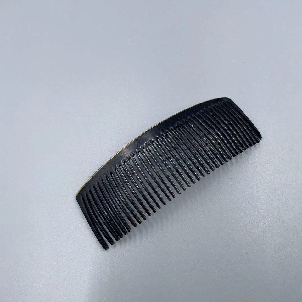 Comb Kimono vintage black plastic comb - Image 2 of 4