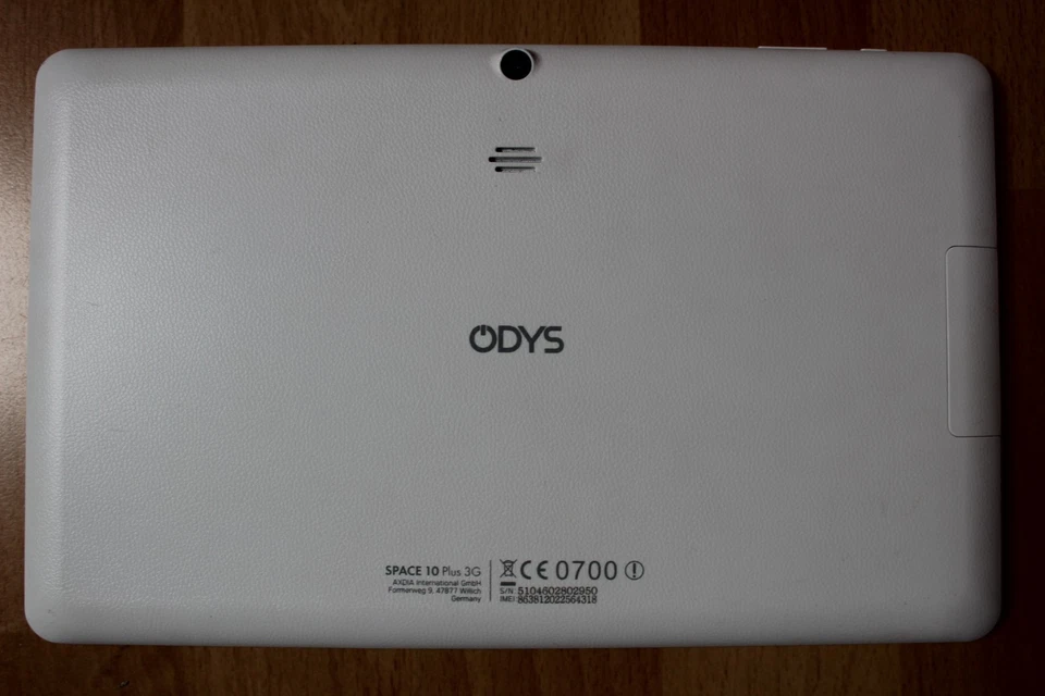 Tablet ODYS SPACE 10 PLUS 3G weiß - Bild 3 von 4