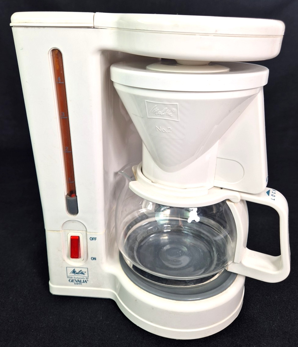 Bcm-4c Gevalia 4-cup White Clean/good Working