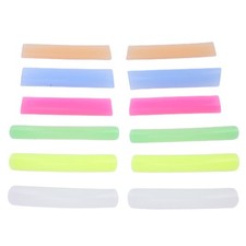 6 Pairs Reusable Eyelash Perming Pad Colorful Silicone Eyelash Perm Lift Pad^
