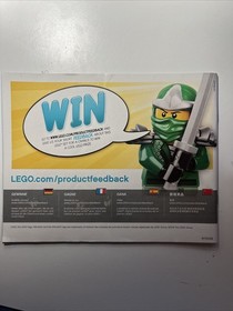 New LEGO NINJAGO Kryptarium Prison Breakout 70591 Factory Instructions Only