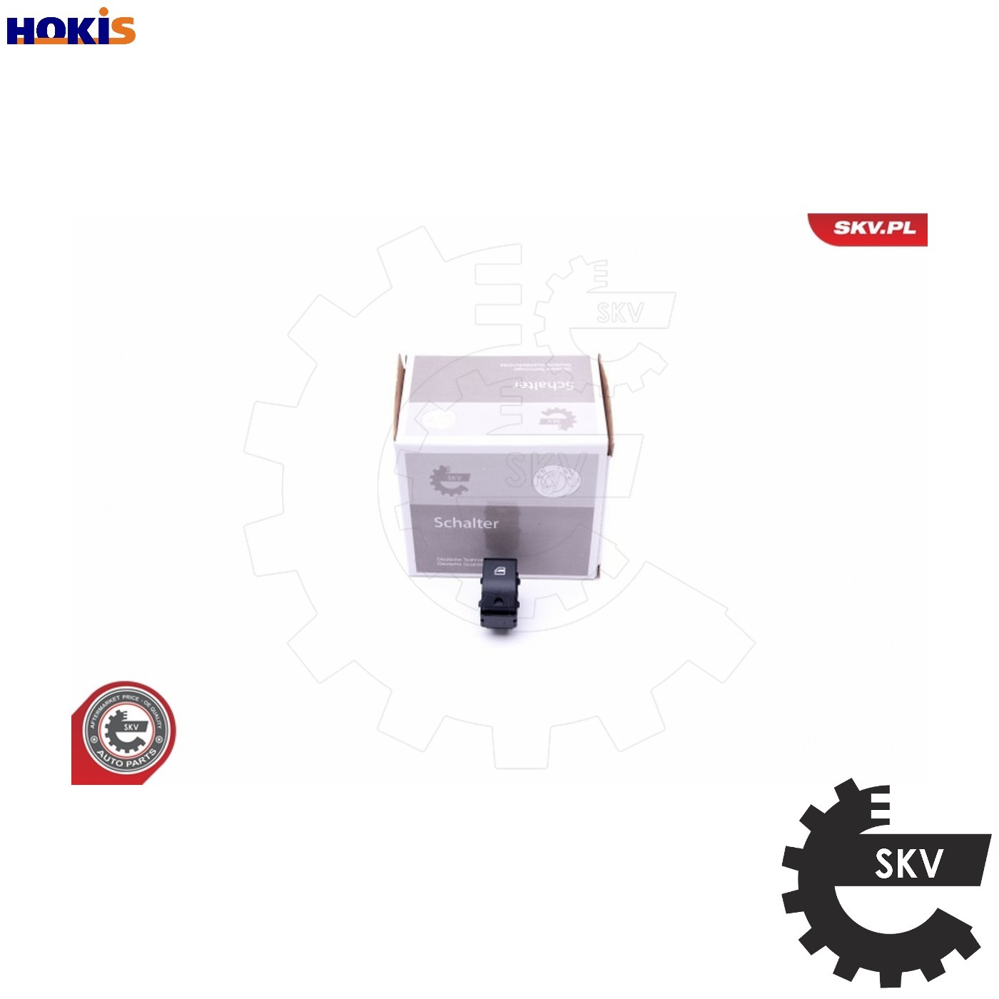 SWITCH WINDOW REGULATOR 37SKV357 FOR VW SEAT BNM 1.4L CHFA/CHFB/BMD 1.2L 3cyl