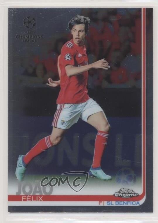 2018-19 Topps Chrome UCL Joao Felix #10 Rookie RC 0c6
