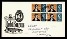 DR WHO 1966 GB FDC ROBERT BURNS ANIV BLOCK 1.30 R42036
