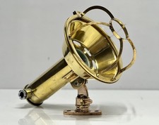 Vintage Schiff-inspiriertes geborgenes Messing Wand-/Deckenlicht Japan Monster