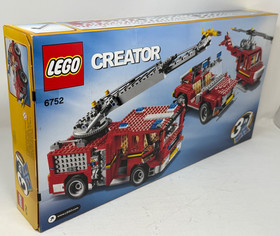 LEGO 6752 Creator Fire Rescue 3 in 1 Firefighter Brand New Factory Sealed