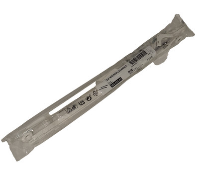 Komplement Ikea Auszugschienen Stange PAX für Körbe, weiß 58cm