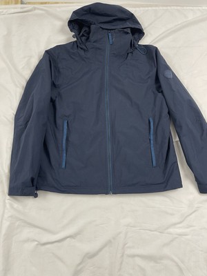 Timberland Men's Navy Blue Rain Windbreaker Jacket 2006 Size Medium