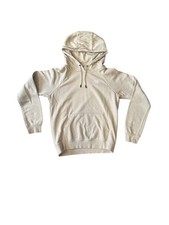 Nike Club Fleece Hoodie Men Sz XS Tan Pullover DR6173-206 Logo Minimalist Swoosh