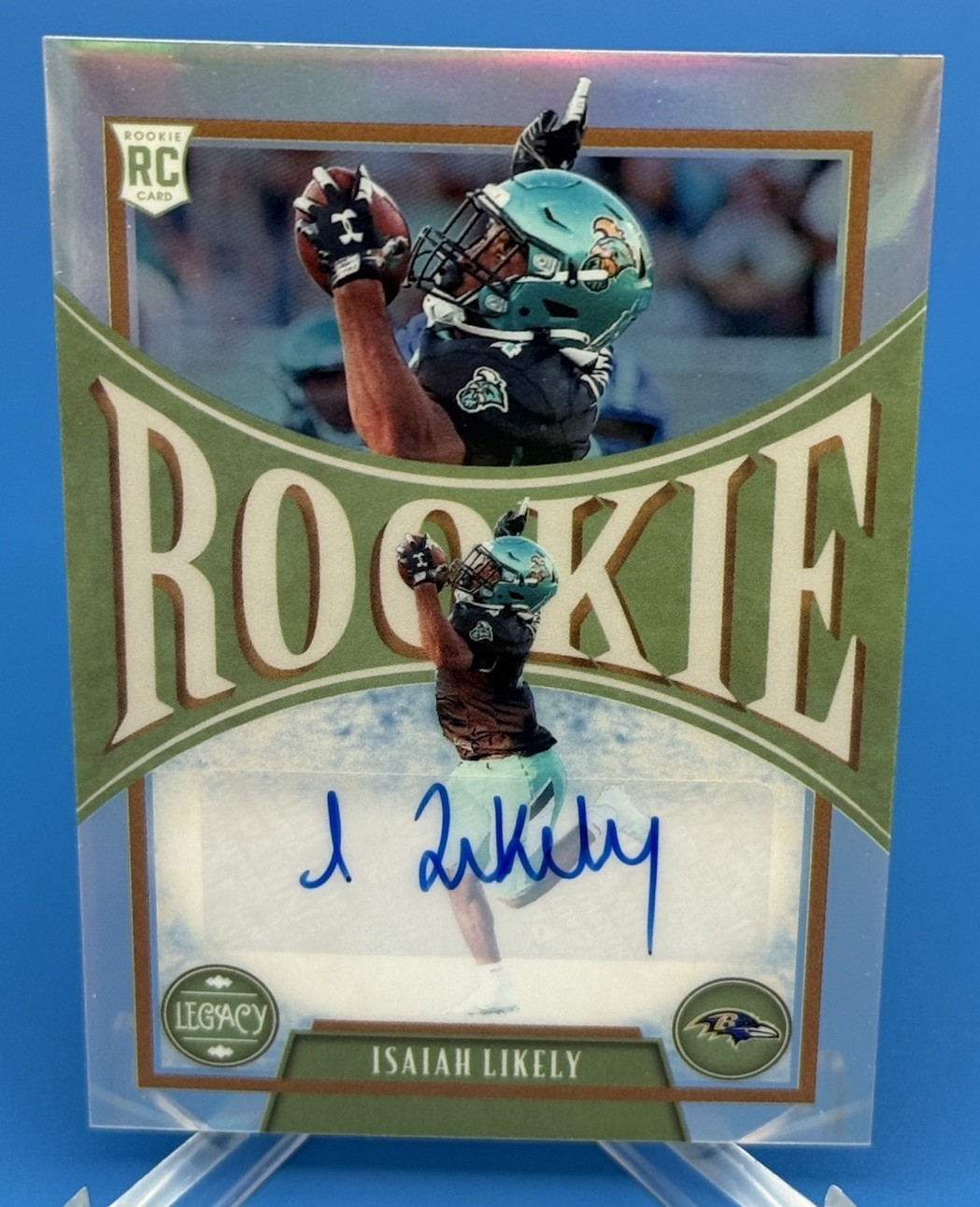 Isaiah Likely Panini Legacy #177 Autograph
