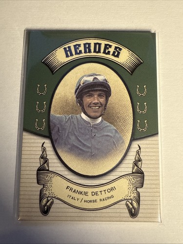 Futera Vintage Multi Sport Horse Racing Frankie Dettori MH25 /18