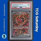 2025 POKEMON MEP BLACK STAR PROMO MEGA CHARIZARD EX UPC #024 ORICORIO EX PSA 9