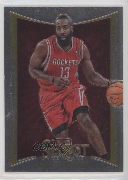 2012-13 Panini Select James Harden #40 12g7
