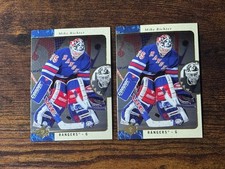 (2) 1995-96 New York Rangers Mike Richter Upper Deck SP #95