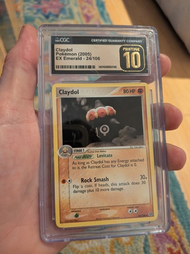 Claydol graded CGC 10 for sale on eBay