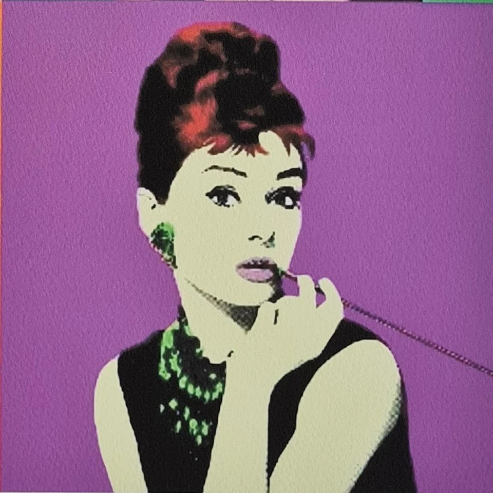 ANDY WARHOL * Audrey Hepburn * 50 x 40 cm * signed lithograph * limited # 18/200 - Bild 4 von 4