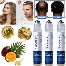 Be Bodywise Hair Growth Serum Roll-On 25ml - 3 Rosemary, Reduces Hair Fall