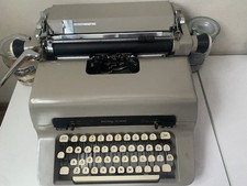 vintage manual typewriter working thumbnail
