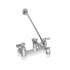 Commercial Mop Sink Faucet with Vacuum Breaker, Wall Mount Service Sink Fauce...