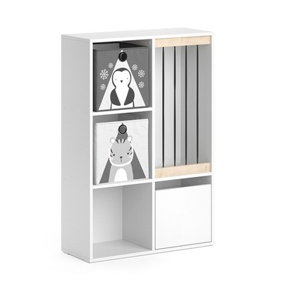 Kinderregal Vicco Luigi 29.2 x 107.8 cm mit 2 Faltboxen opt.5
