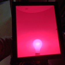 VINTAGE KODAK UTILITY SAFELIGHT HANGING LAMP MODEL C