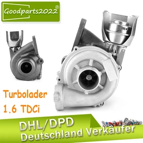 Turbolader 1.6HDI TDCI 109 PS 80KW Für Ford Citroen Peugeot Volvo Mazda Mini
