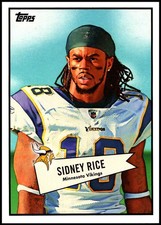 2010 Topps #52B-24 Sidney Rice - 1952 Bowman FREE SHIPPING!