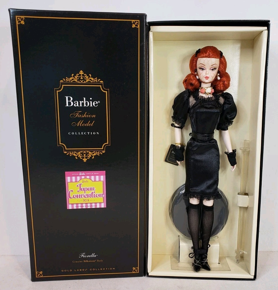 RARE REDHEAD FIORELLA SILKSTONE BARBIE DOLL 2014 JAPAN CONVENTION