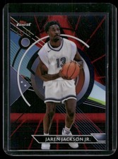 2023 Topps Finest Jaren Jackson Jr. Red/Black Vapor Refractor /10 Grizzlies