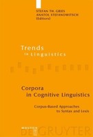 Corpora In Cognitive Linguistics Anatol Stefanowitsch