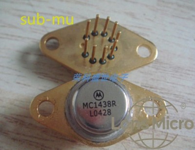 ( 1 pc) Buffer Amplifier, MC1438R, Motorola, 1 Func, BIPolar, MBCY9 #sub/95