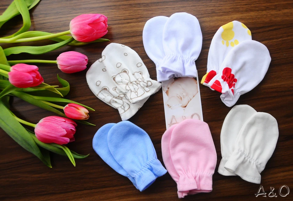 Baby Kratzfäustlinge Handschuhe Fäustel 50 56 62 Fäustlinge