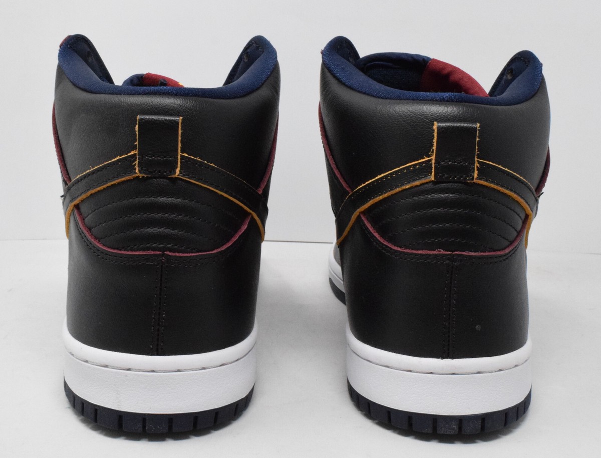 Nike X Dunk High SB Cleveland Cavaliers Mens Sneakers Shoes 12 US